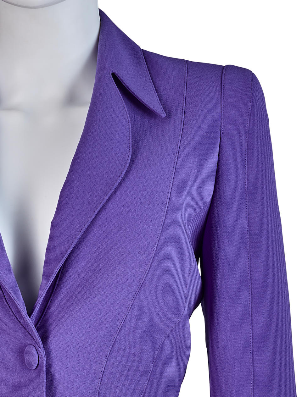 THIERRY MUGLER: SKIRT SUIT ENSEMBLE - Image 2 of 3