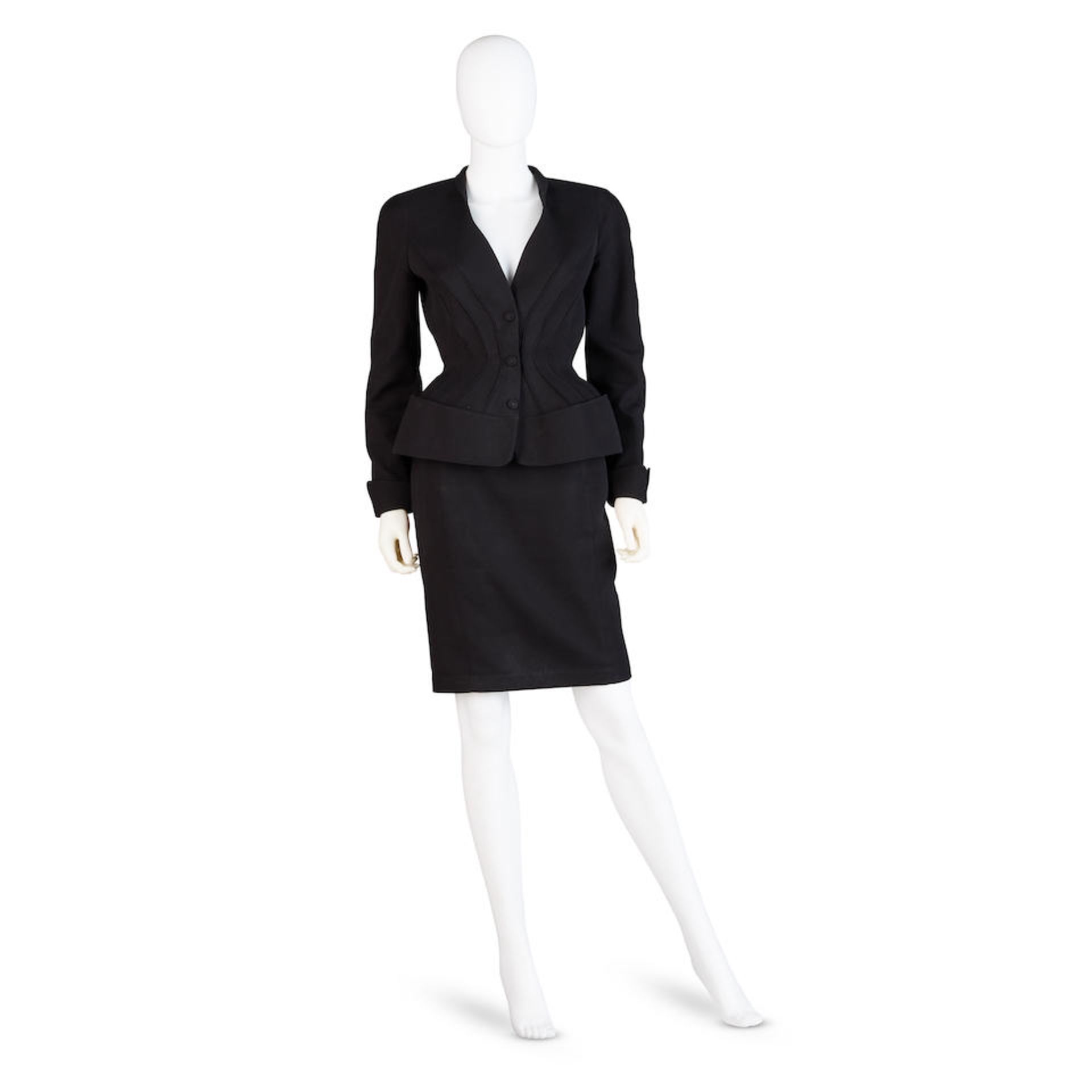 THIERRY MUGLER: SKIRT SUIT ENSEMBLE 1980's