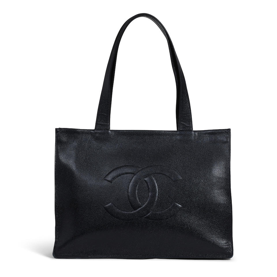 CHANEL: TIMELESS CC SHOPPING TOTE 1996-1997 - Image 2 of 2