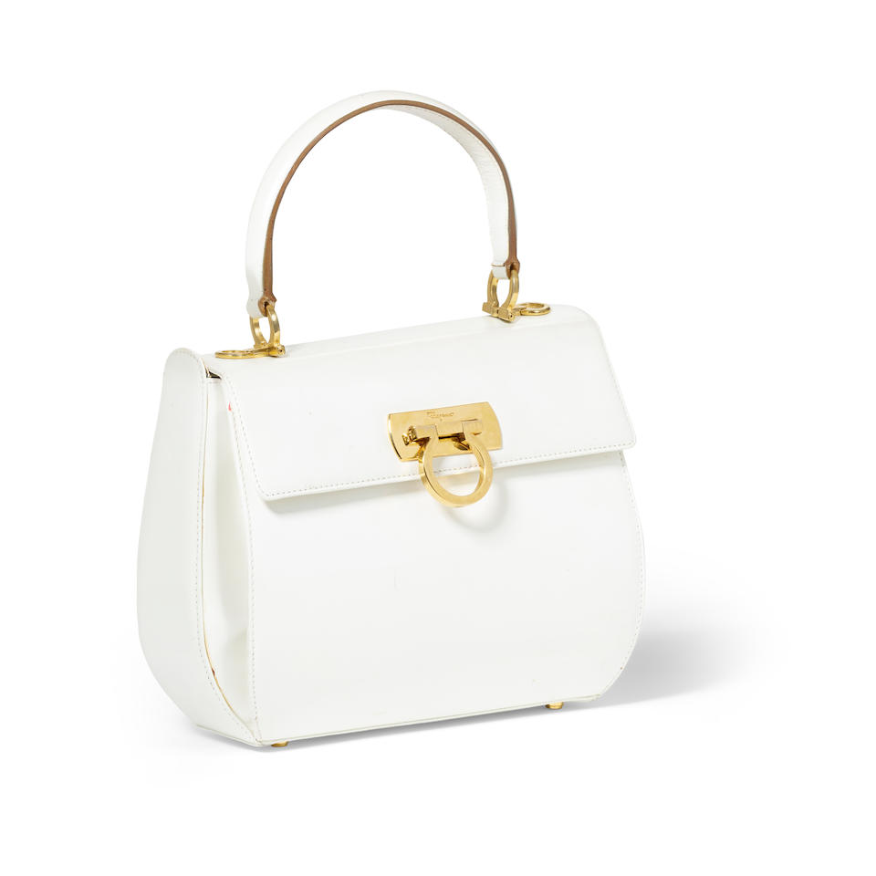 SALVATORE FERRAGAMO: ICONIC TOP HANDLE BAG