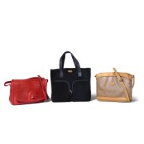 GUCCI: GROUP OF THREE HANDBAGS