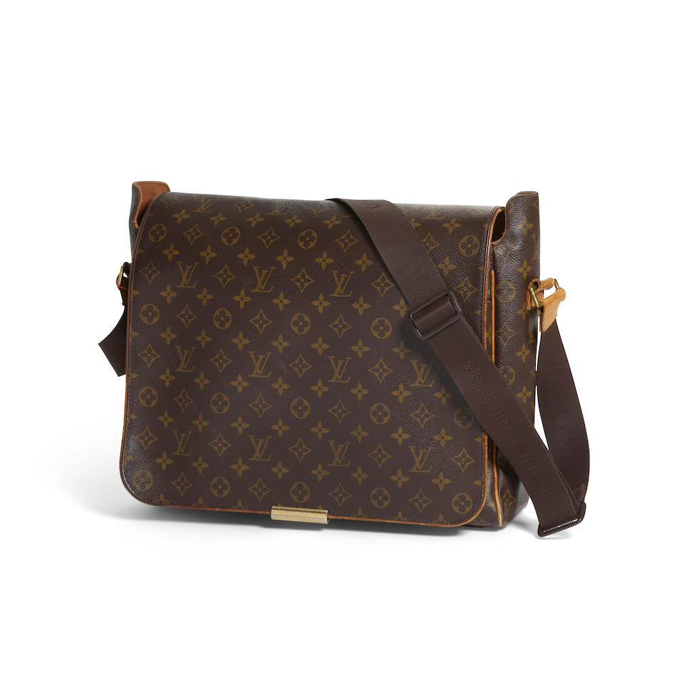 LOUIS VUITTON: MONOGRAM ABBESSES MESSENGER BAG 2005