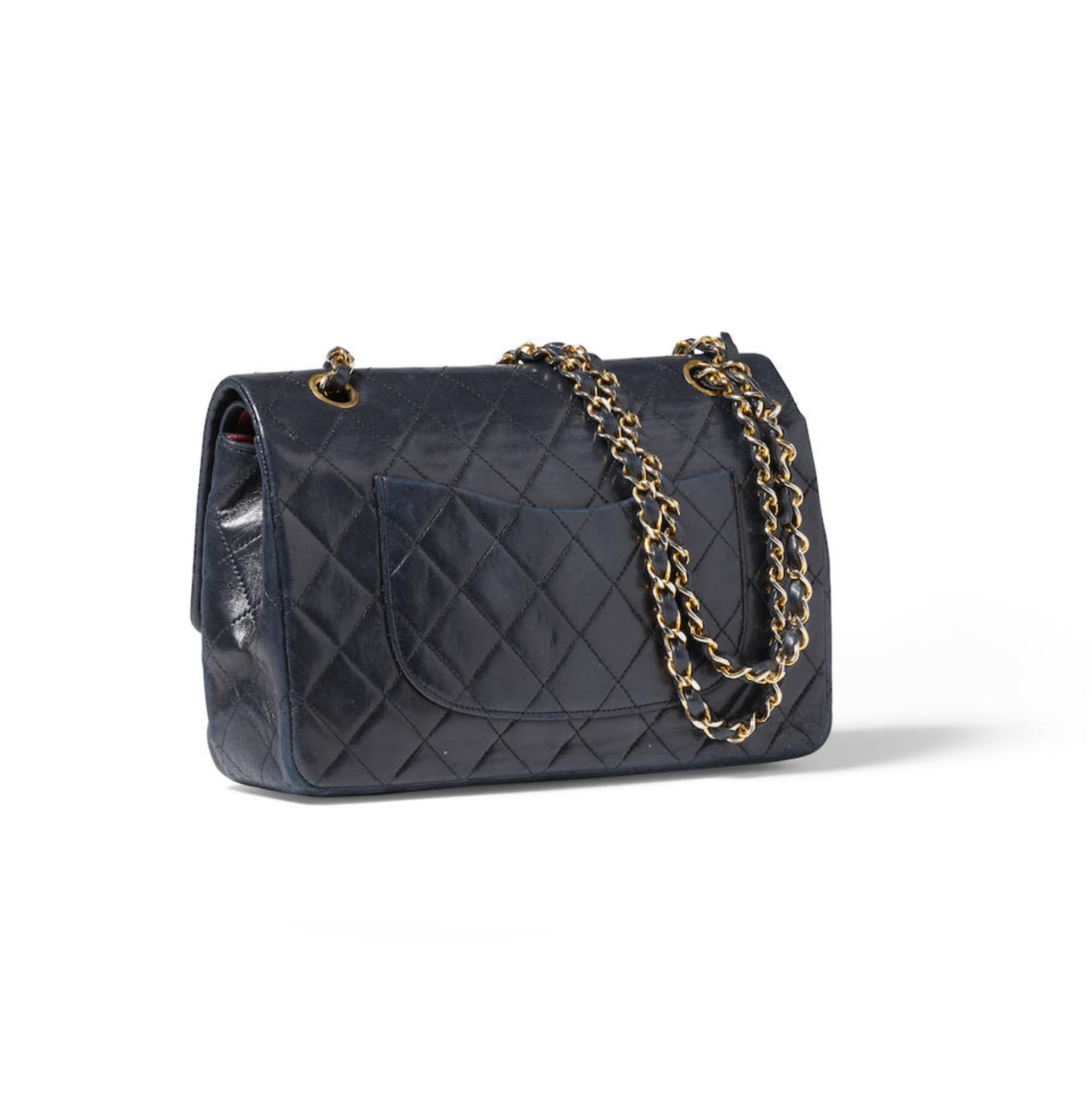 CHANEL: SMALL CLASSIC DOUBLE FLAP 1986-1988 - Image 2 of 3