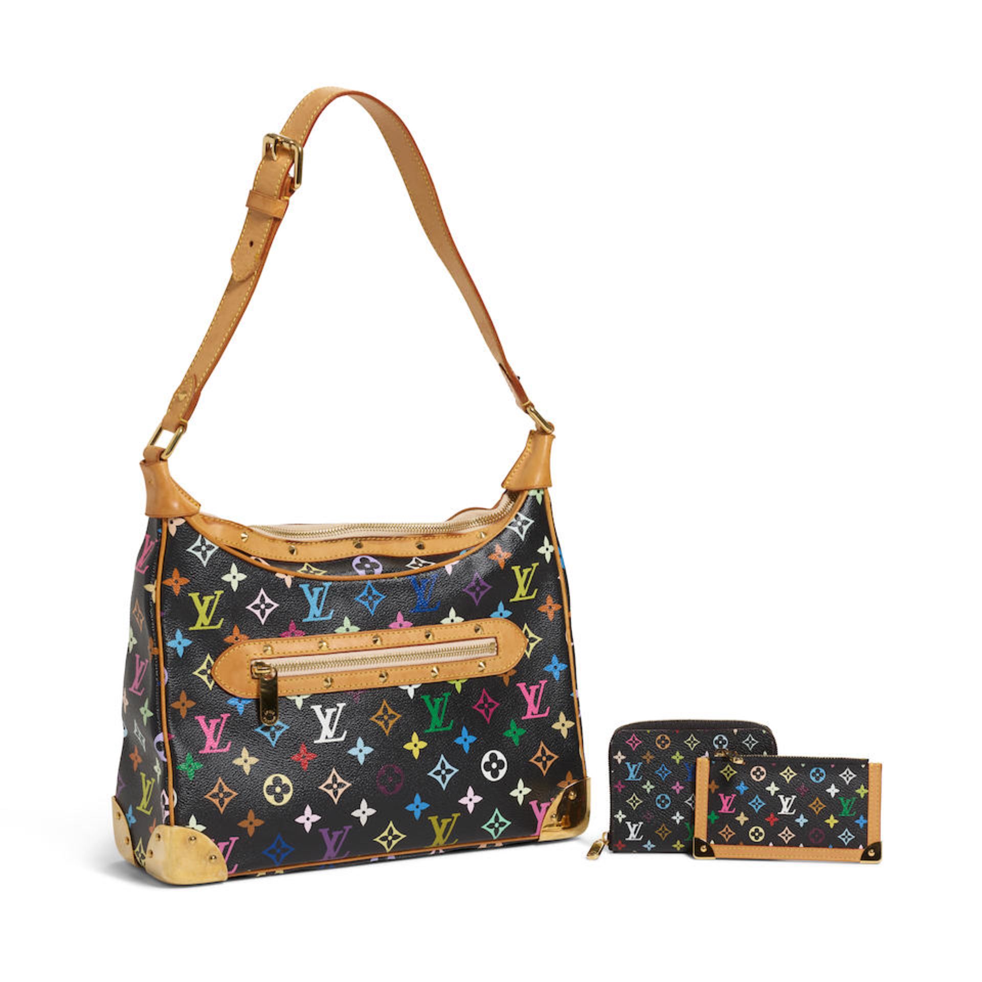 LOUIS VUITTON X TAKASHI MURAKAMI: GROUP OF MONOGRAM MULTICOLORE PIECES