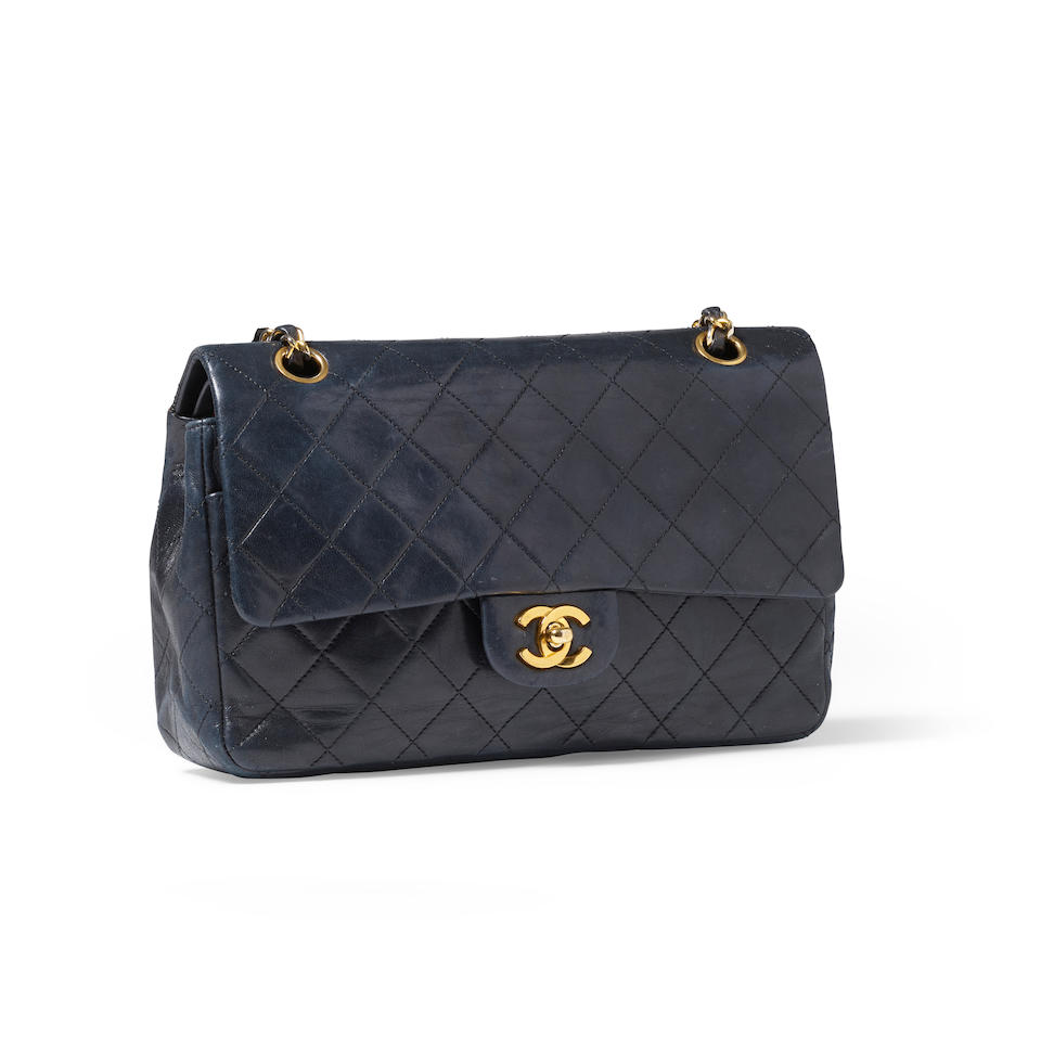 CHANEL: SMALL CLASSIC DOUBLE FLAP 1986-1988 - Image 3 of 3