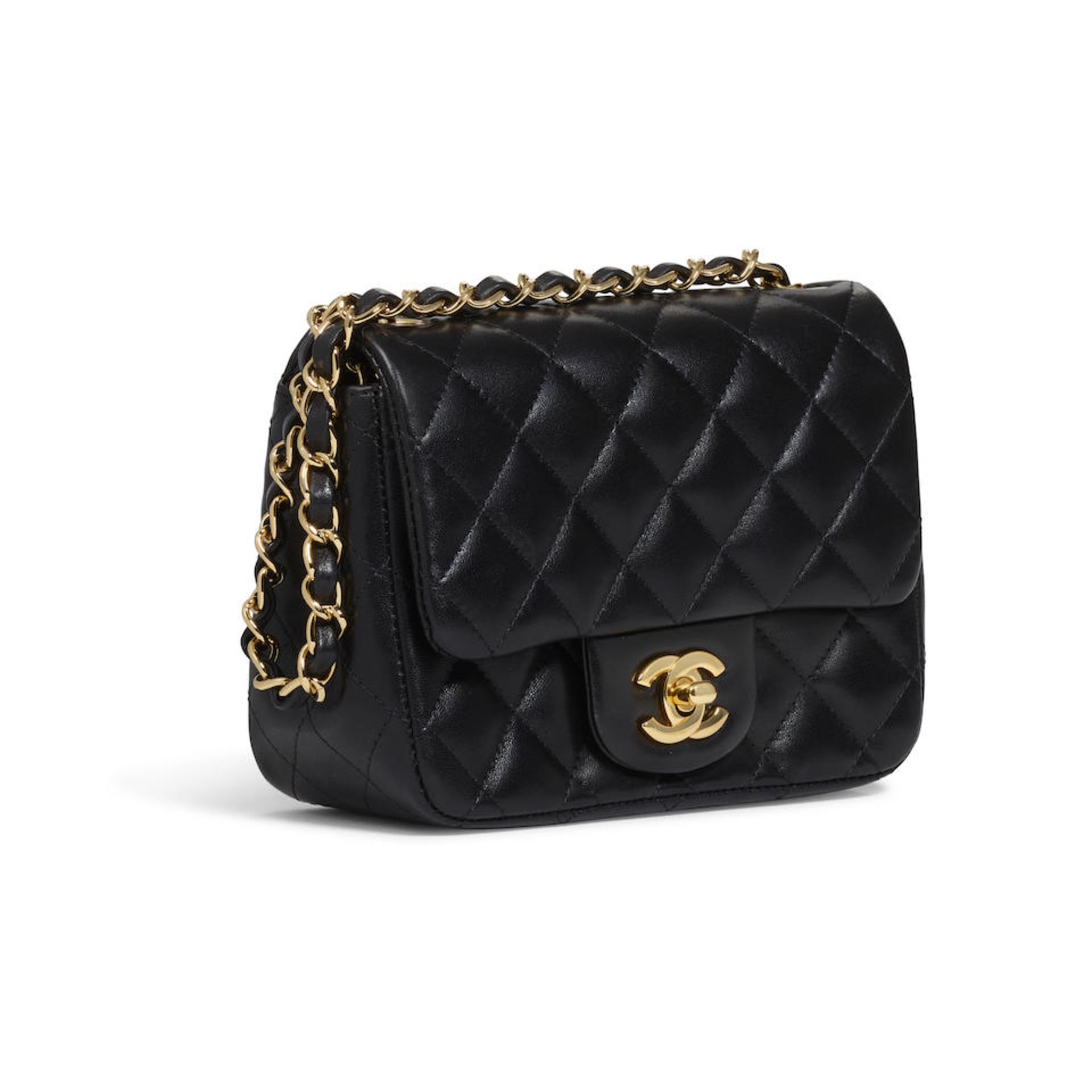 CHANEL: MINI SQUARE CLASSIC FLAP 2009-2010