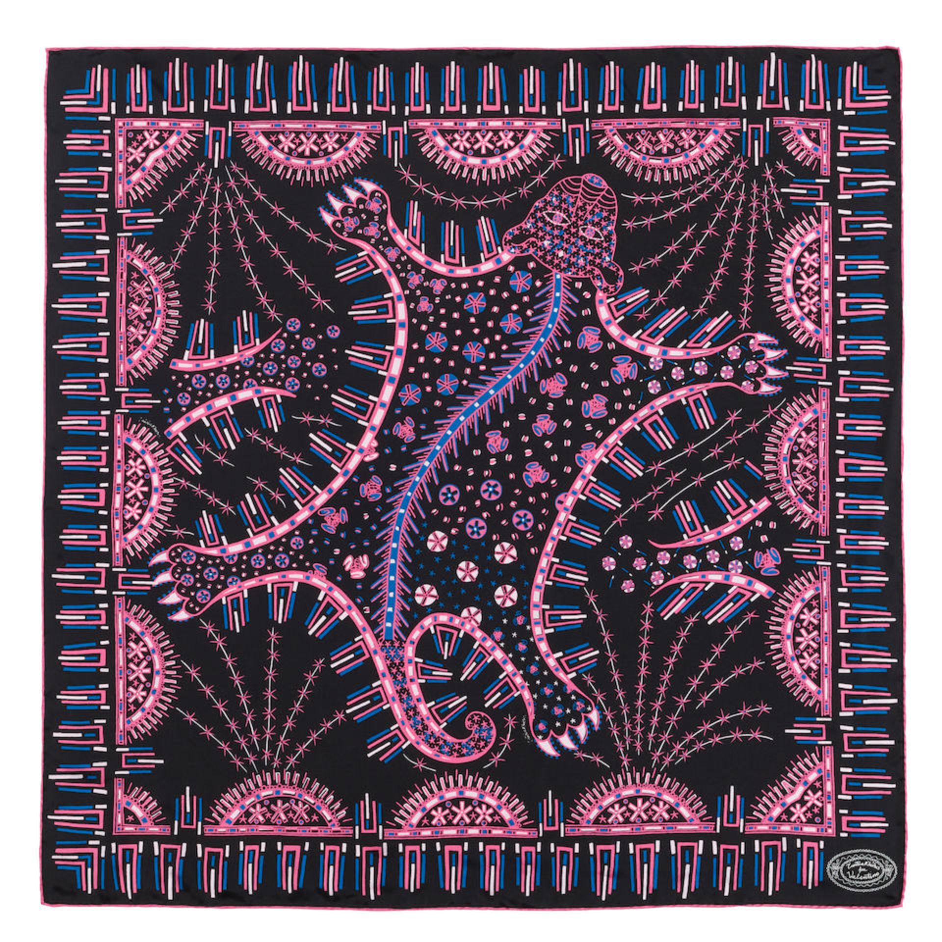 ZANDRA RHODES X VALENTINO SCARF 85cm | 2016