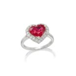 RUBY AND DIAMOND RING