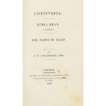 COLERIDGE (SAMUEL TAYLOR) Christabel: Kubla Khan, a Vision; The Pains of Sleep, FIRST EDITION, W...