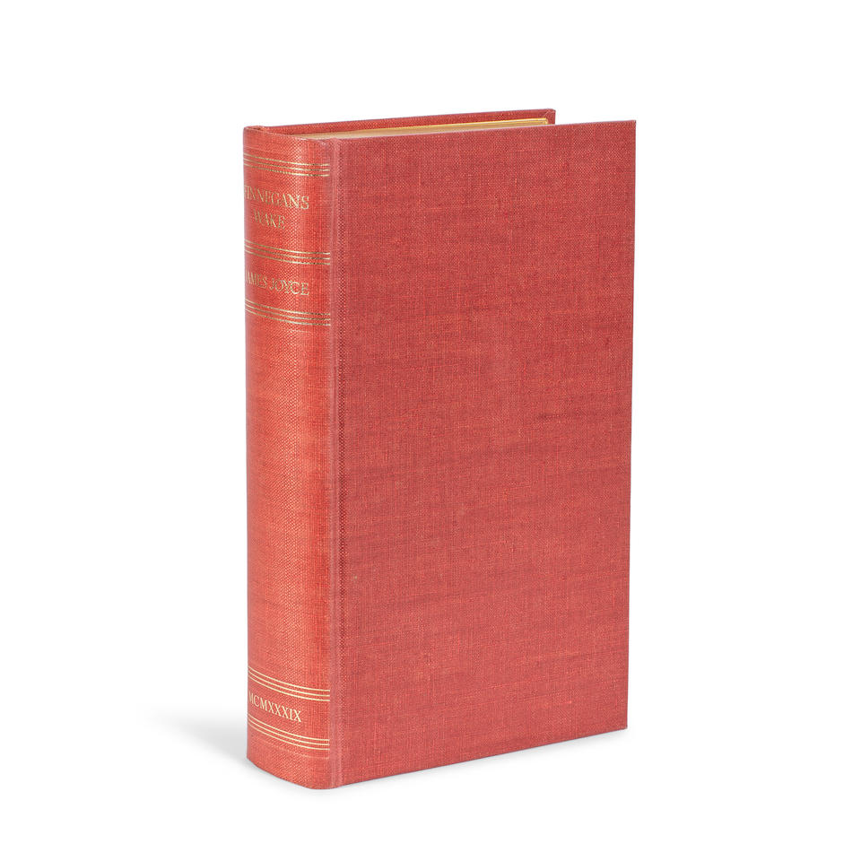 JOYCE (JAMES) Finnegans Wake, FIRST EDITION, NUMBER 193 OF 425 COPIES SIGNED BY THE AUTHOR IN B...