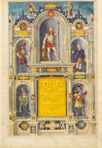 SPEED AND BLAEU Pictorial title-pages of Speed's 'The Theatre of the Empire of Great Britain' (...