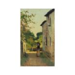 Silvestro Lega (Forl&#236; 1826-1895 Florence) La promenade