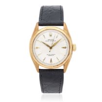 Rolex. A 14K gold automatic wristwatch Oyster Perpetual, Ref: 6084, Circa 1952