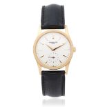 Patek Philippe. An 18K rose gold manual wind wristwatch with sigma dial Calatrava, Ref: 3796, C...