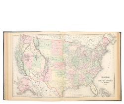 GRAY (O.W.) Gray's Atlas of the United States, with General Maps of the World, Philadelphia, Ste...