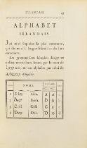 IRELAND - IRISH LANGUAGE MARCEL (JEAN JOSEPH) Alphabet Irlandais, précédé d'une n...