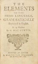 IRELAND - IRISH LANGUAGE MACMURTIN (HUGH) [AODH BUI MAC CRUITIN] The Elements of the Irish Langu...