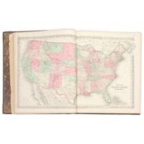 COLTON (GEORGE WOOLWORTH) Colton's General Atlas... 1865-- Colton/Johnson. New Illustrated Famil...