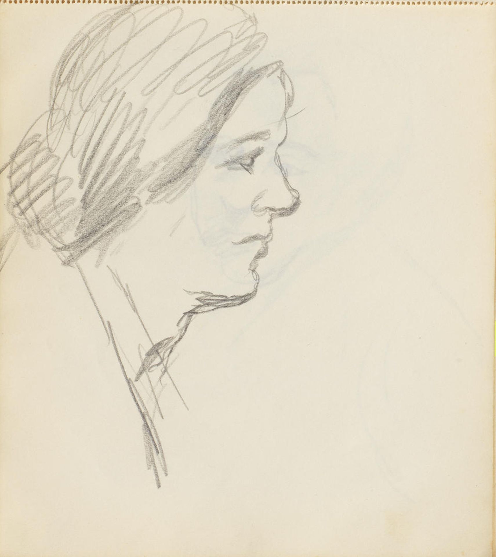 Vanessa Bell (British, 1879-1961) Sketchbook (Venice) 1926 17.2 x 20.9 cm. (6 3/4 x 8 1/4 in.) - Image 5 of 13
