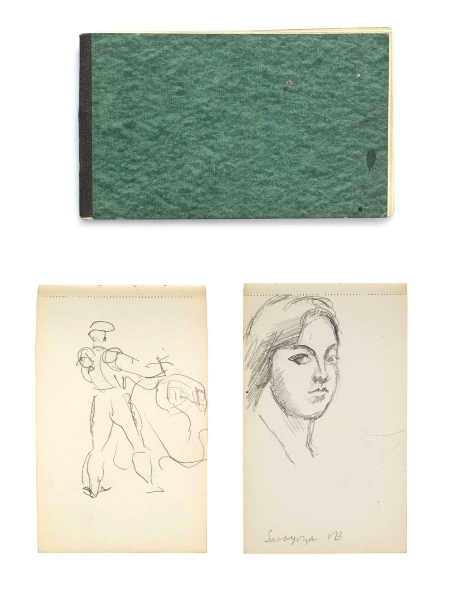 Vanessa Bell (British, 1879-1961) and Duncan Grant (British, 1885-1978) Sketchbook (Paris and Sp...