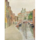 Vanessa Bell (British, 1879-1961) Rio degli Ognissanti, Venice 61 x 45.7 cm. (24 x 18 in.)