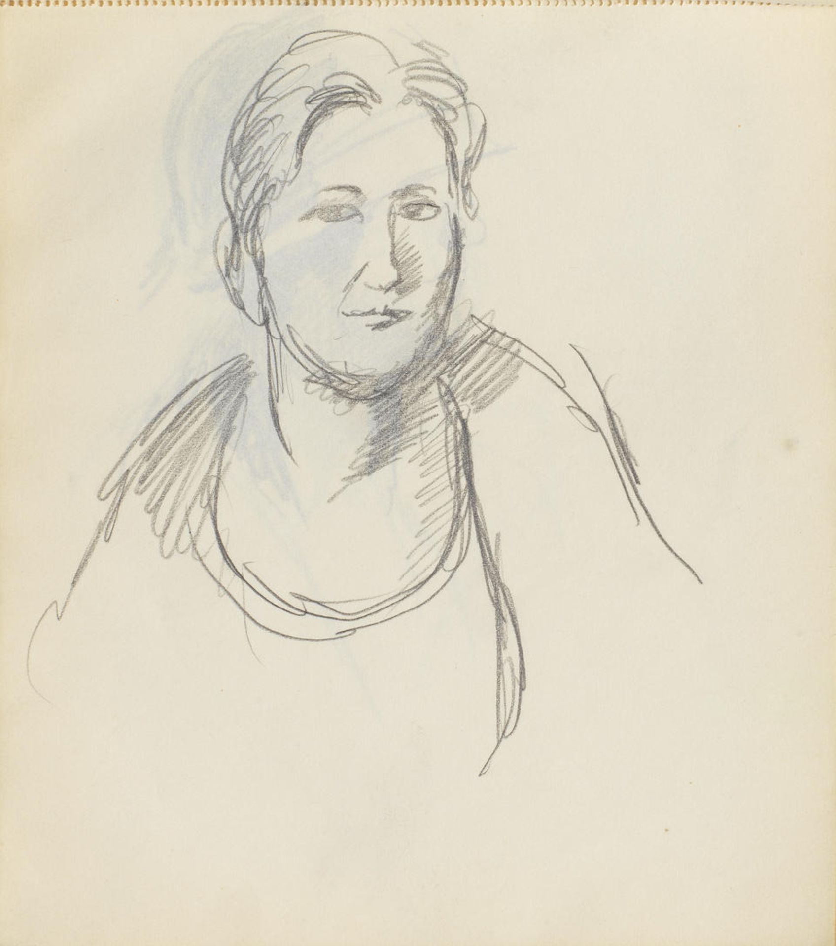 Vanessa Bell (British, 1879-1961) Sketchbook (Venice) 1926 17.2 x 20.9 cm. (6 3/4 x 8 1/4 in.) - Image 6 of 13