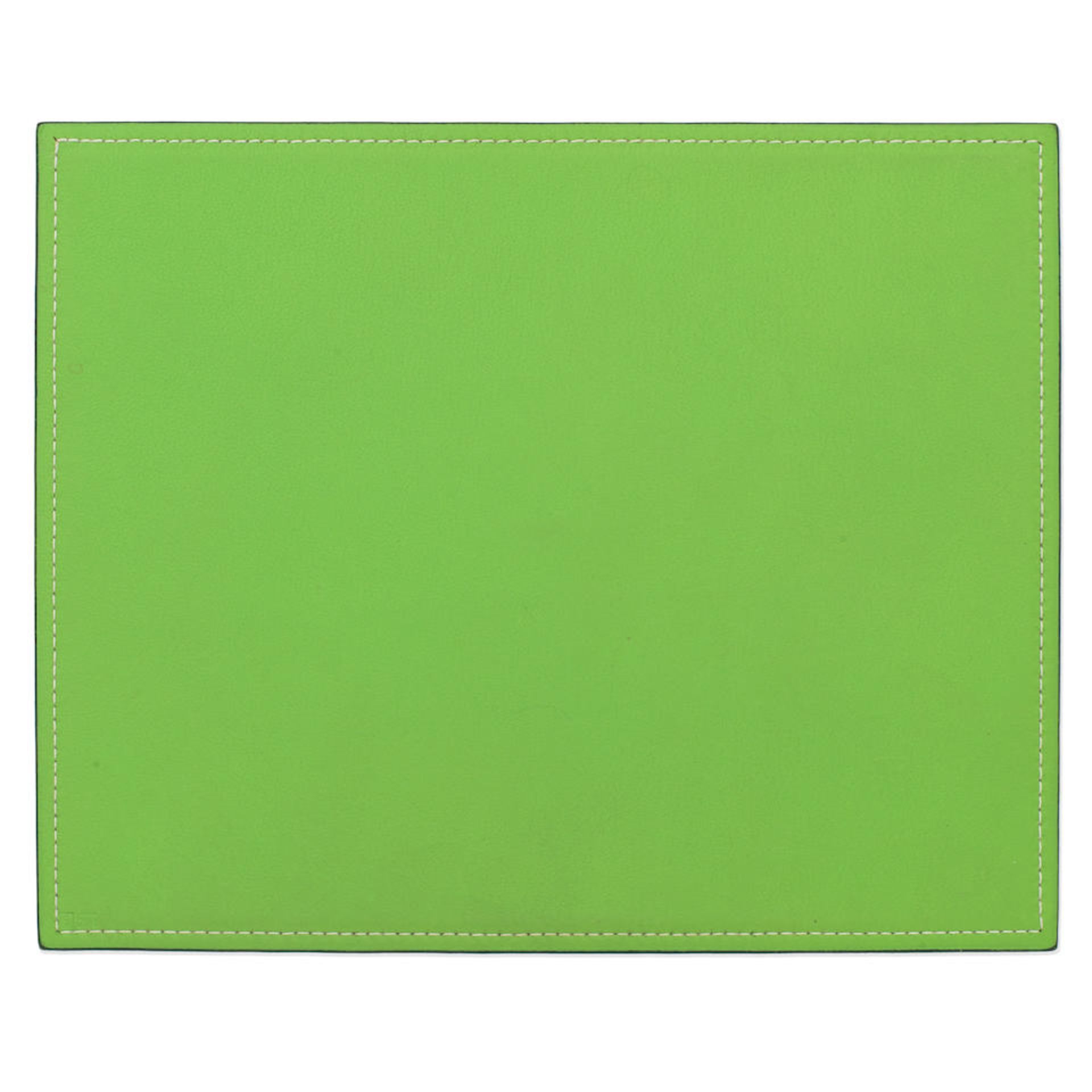 Hermès: a Vert Olive and Vert Cru Swift Leather Mousepad 2001 - Bild 2 aus 2