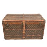 Louis Vuitton: a Monogram Steamer Trunk 1920s