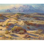 Fred Grayson Sayre (1879-1939) Light and Shadow on the Dunes 20 x 24 in. framed 25 x 29 in.