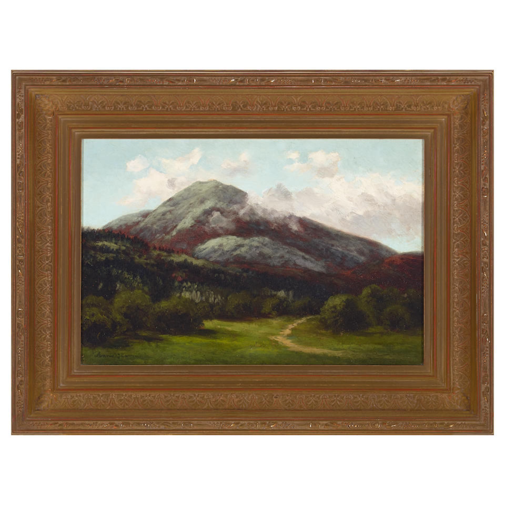 Annie Lyle Harmon (1855-1930) Mt. Tamalpais (Marin County, California) and Oaks and Hills (a gro... - Bild 4 aus 4