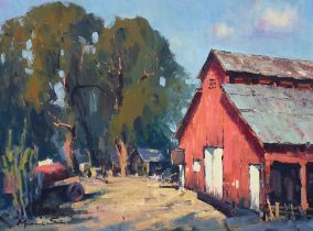 Michael Situ (born 1956) Irvine Ranch 12 x 16 in. framed 18 3/4 x 22 1/2 in.