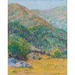 William A. Griffith (1866-1940) Laguna Landscape sight 20 x 16 in. framed 26 x 22 in.