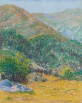 William A. Griffith (1866-1940) Laguna Landscape sight 20 x 16 in. framed 26 x 22 in.