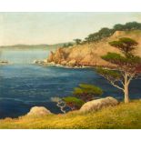 Robert William Wood (1889-1979) Carmel-by-the-Sea 25 x 30 in. framed 30 1/2 x 35 1/2 in.