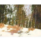 David W. Mayer (born 1944) Aspen Overlook 11 x 14 in. framed 17 x 20 in.