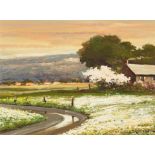 Robert William Wood (1889-1979) Springtime 12 x 16 in. framed 23 x 27 in.