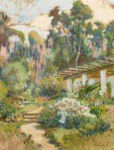 Elanor Colburn (1866-1939) El Encanto 20 x 15 1/2 in. framed 23 1/4 x 19 in.