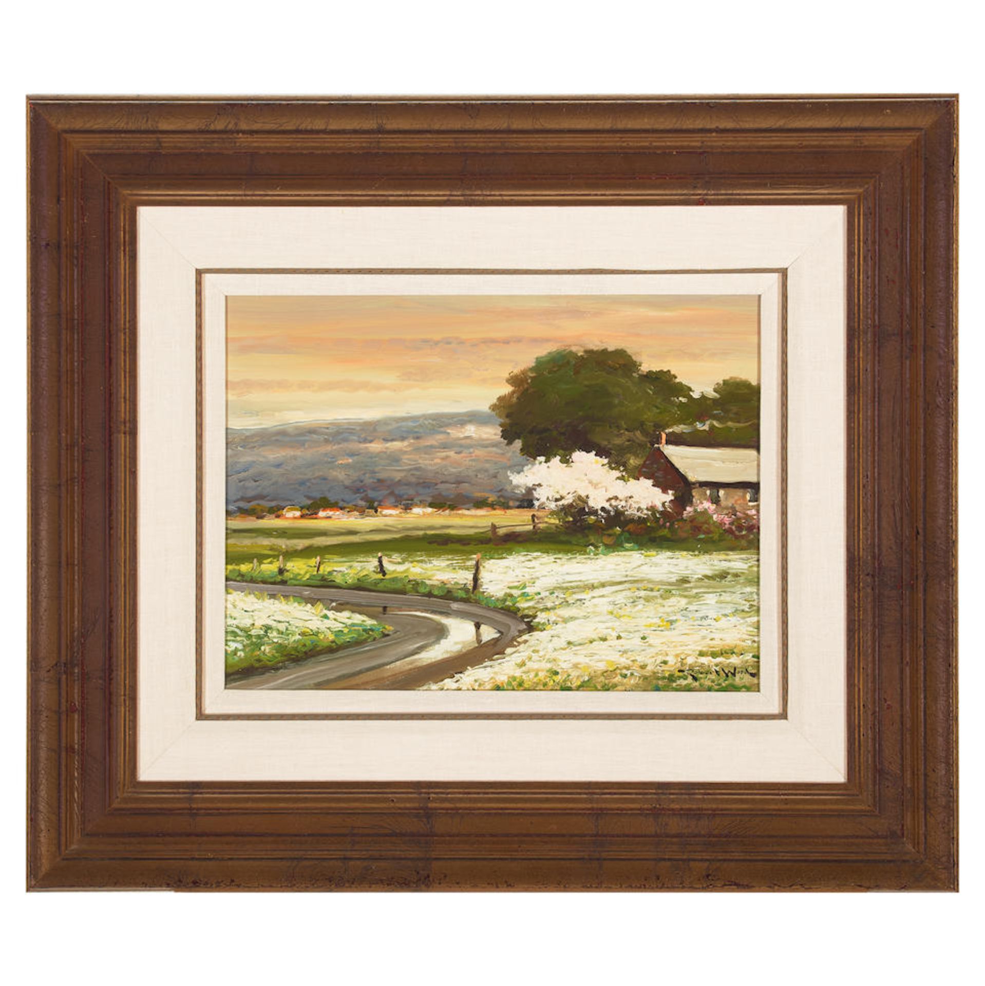 Robert William Wood (1889-1979) Springtime 12 x 16 in. framed 23 x 27 in. - Bild 2 aus 2