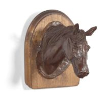 Hank (Henry C.) Richter (born 1928) Horse Head 5 in. high