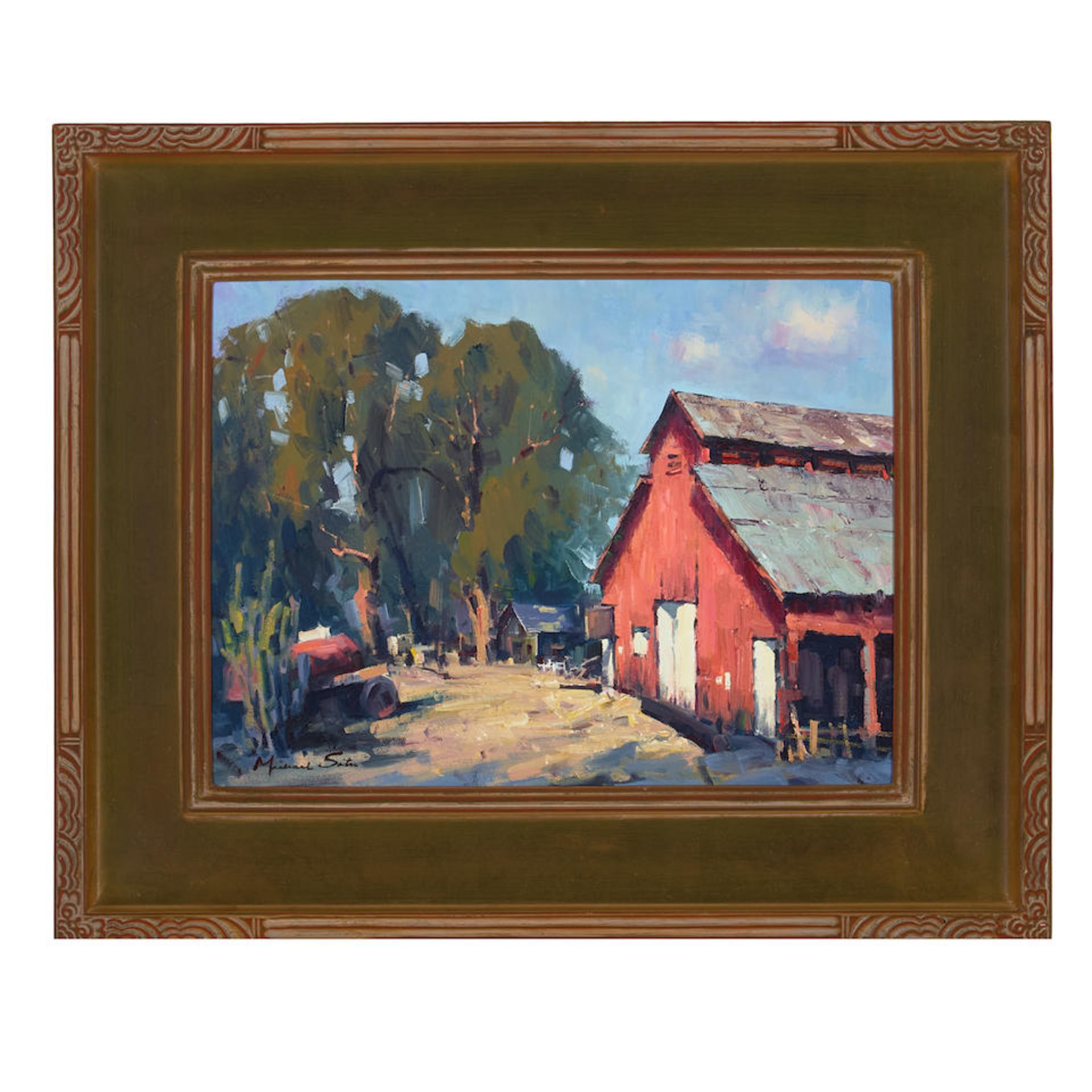 Michael Situ (born 1956) Irvine Ranch 12 x 16 in. framed 18 3/4 x 22 1/2 in. - Image 3 of 4