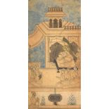 PRICE MANOHAR BEING ENTERTAINED DECCAN, PROBABLY GOLCONDA, EARLY 18TH CENTURY