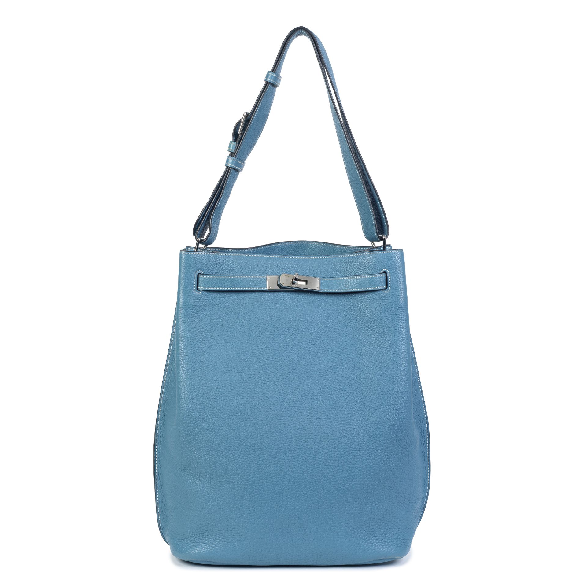 Herm&#232;s: a Bleu Jean Togo Leather So Kelly 26 2010