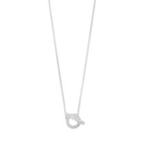 Herm&#232;s: a White Gold and Diamond Finesse Pendant Necklace 2023 (includes presentation box, ...