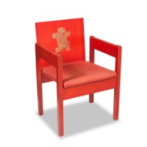 A Prince of Wales Investiture chair, 1969Designed by Lord Snowdon