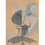 After Pablo Picasso (Spanish, 1881-1973) Five Plates, from Faunes et Flore d'Antibes Five lithog...
