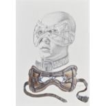 Martin Battersby (British, 1914-1982) Head with masks (Together with three others, probably by t...