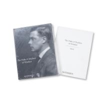 THE DUKE AND DUCHESS OF WINDSOR The Sotheby's 11-19 September 1997 auction catalogues, together ...