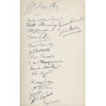 AUTOGRAPHS 'Life Begins at Sixty: the Journal of Cass Canfield', 1957