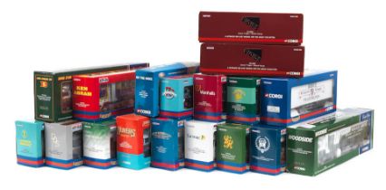 Eighteen boxed 1:50 scale limited edition die-cast models of haulage and heavy goods transport l...