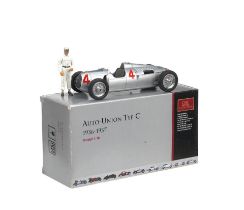 A boxed 1:18 scale limited edition die-cast model of Bernd Rosemeyer's 1936 German Grand Prix wi...